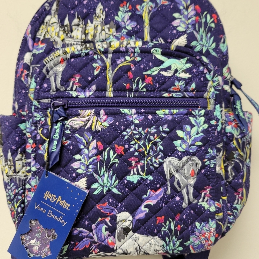 Vera Bradley Harry Potter Forbidden Forest Small Backpack - Picture 2 of 10